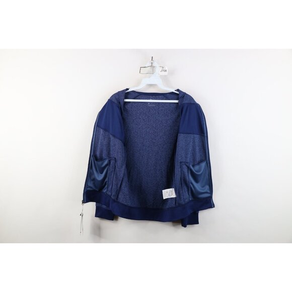 New Nike Boys Size Large Color Block Soccer Football Warm Up Track Jacket Blue - Picture 9 of 14